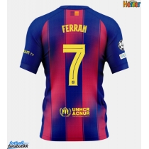 Barcelona Ferran Torres #7 Hjemmedrakt 2025-26 Kortermet